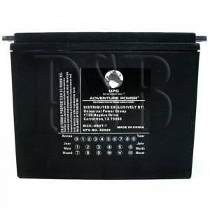 UBVT-7 Motorcycle Battery replaces 66007-84 for Harley