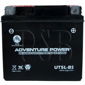 Polaris GT5L-BS ATV Quad Replacement Battery Dry AGM