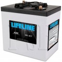 GPL-4CT Lifeline 6 Volt 220ah Deep Cycle Marine Battery