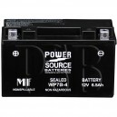 WP7B-4 Power Source Sealed AGM 125cca Motorcycle Battery