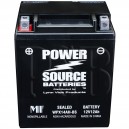 WPX14AH-BS Power Source Sealed AGM 210cca Motorcycle Battery