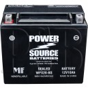 WPX20-BS Power Source Sealed AGM 375cca Motorcycle Battery