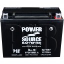 WP50-N18L-A Power Source Sealed AGM 350cca Motorcycle Battery