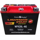 WPX20L-NG 500cca Jet Ski PWC Watercraft Sealed Battery Power Source