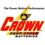 Crown Deep Cycle Solar Batteries Wet